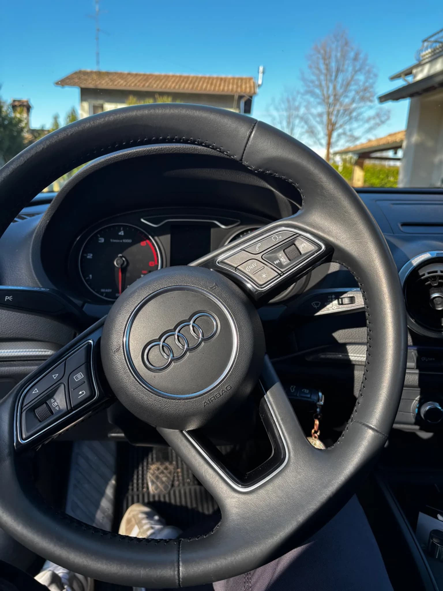 Rigenerazione volante in pelle — Dopo